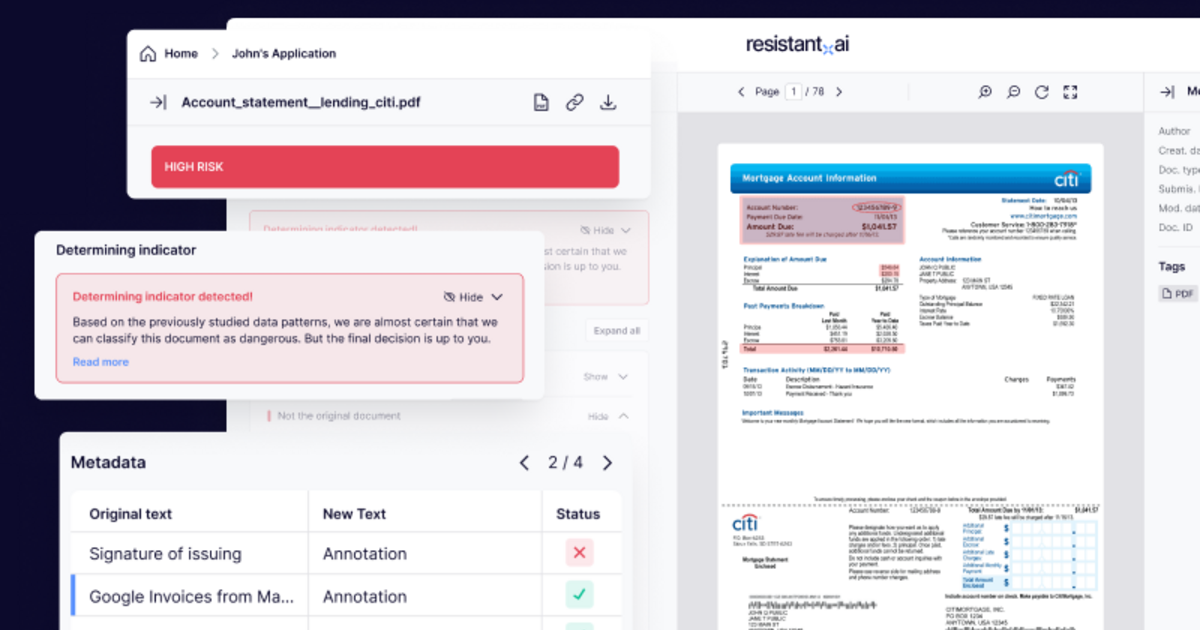 Document fraud detection - IÖB Innovationsplattform